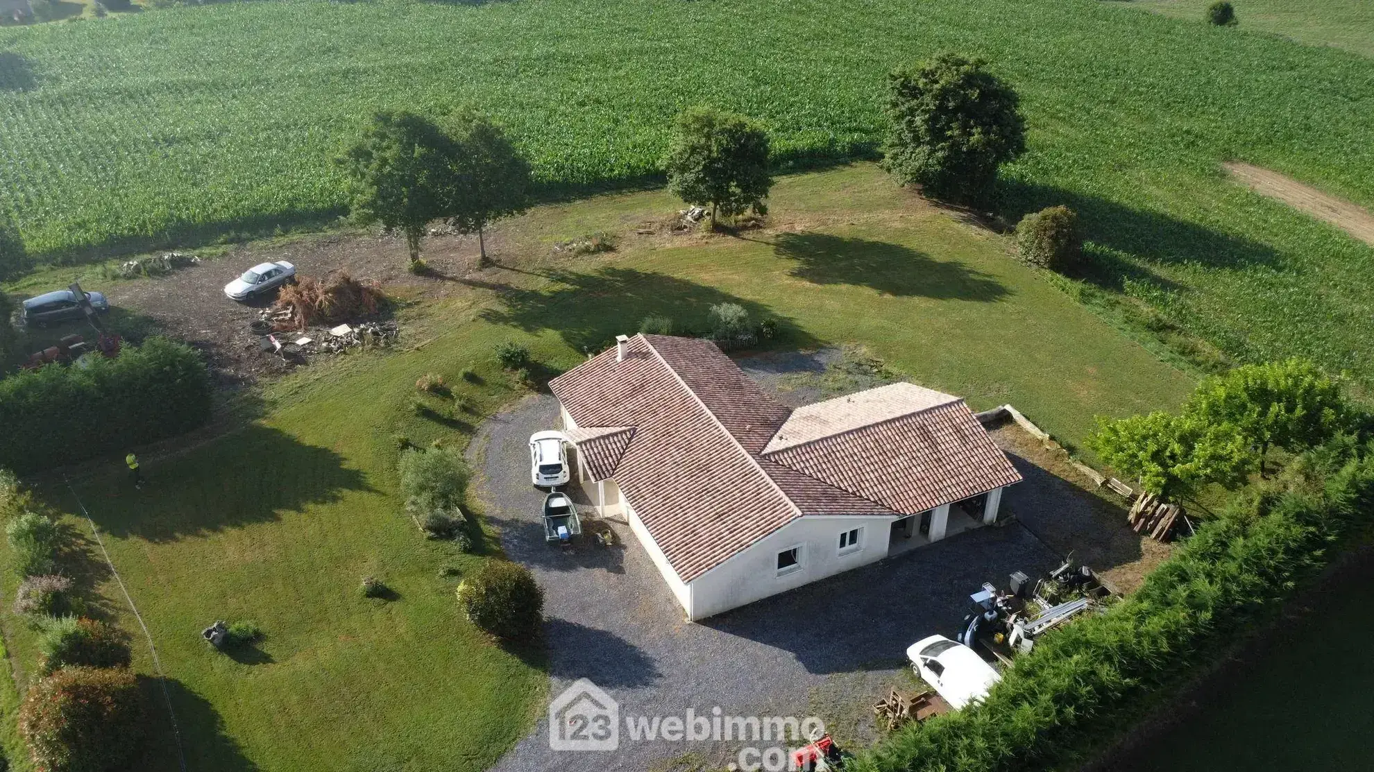 Maison de plain-pied avec vue Pyrénées à Sault-de-Navailles — 118m² 