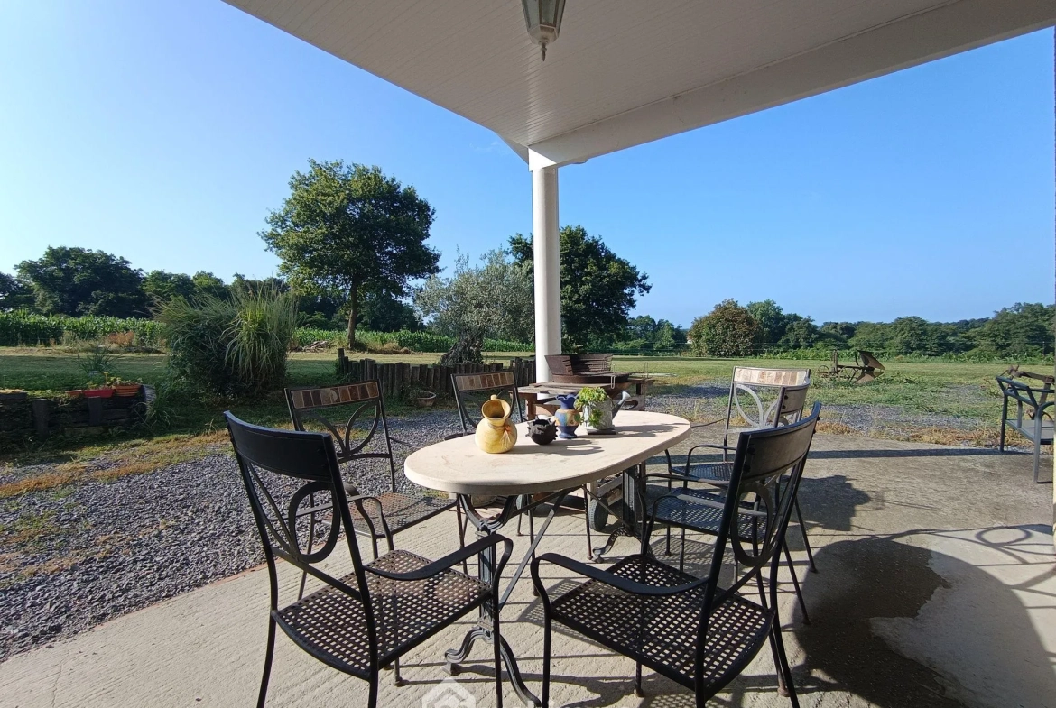 Maison de plain-pied avec vue Pyrénées à Sault-de-Navailles — 118m² 