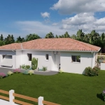 Maison sur-mesure à Maurrin avec 3 chambres, garage et grande pièce lumineuse