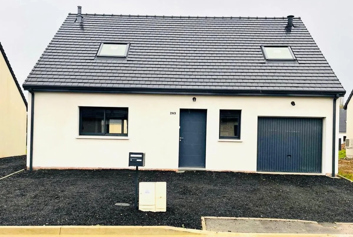Proche zone industrielle Amiens : maison neuve à bâtir personnalisée, certifiée RE2020 