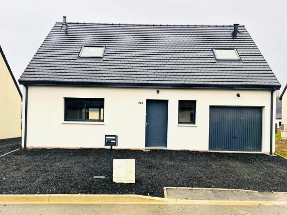 Proche zone industrielle Amiens : maison neuve à bâtir personnalisée, certifiée RE2020