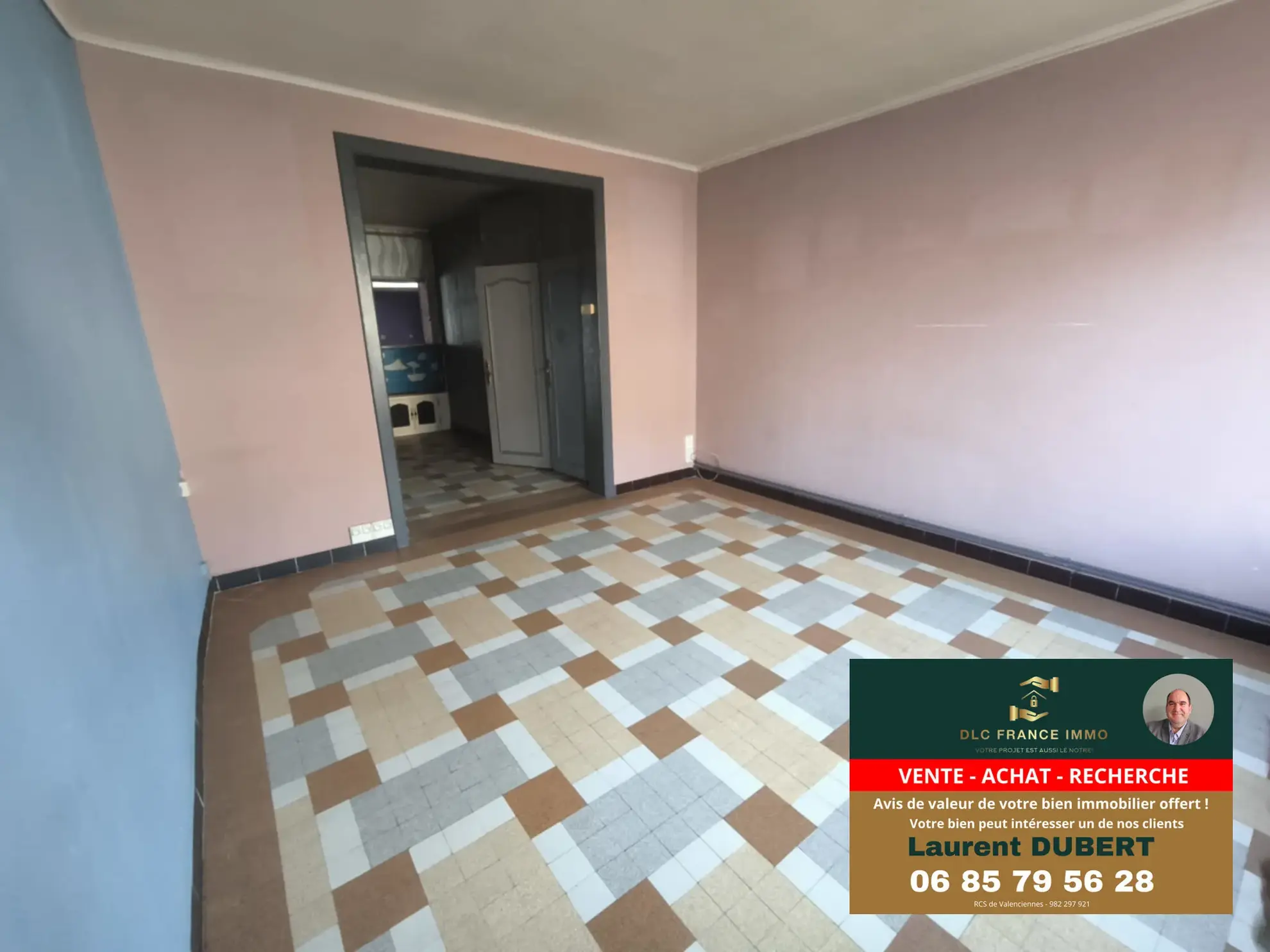 Maison de plain-pied à vendre à Aulnoye-Aymeries avec grand terrain 