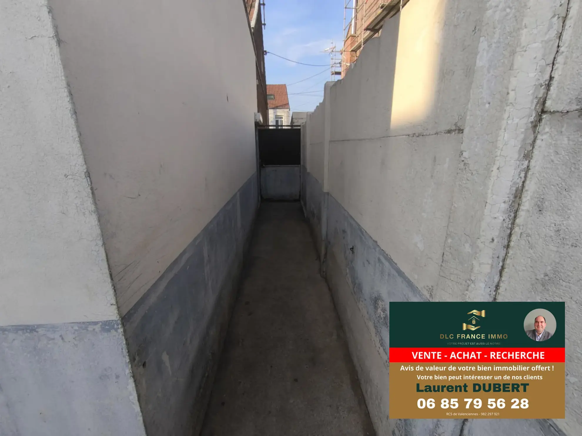 Maison de plain-pied à vendre à Aulnoye-Aymeries avec grand terrain 