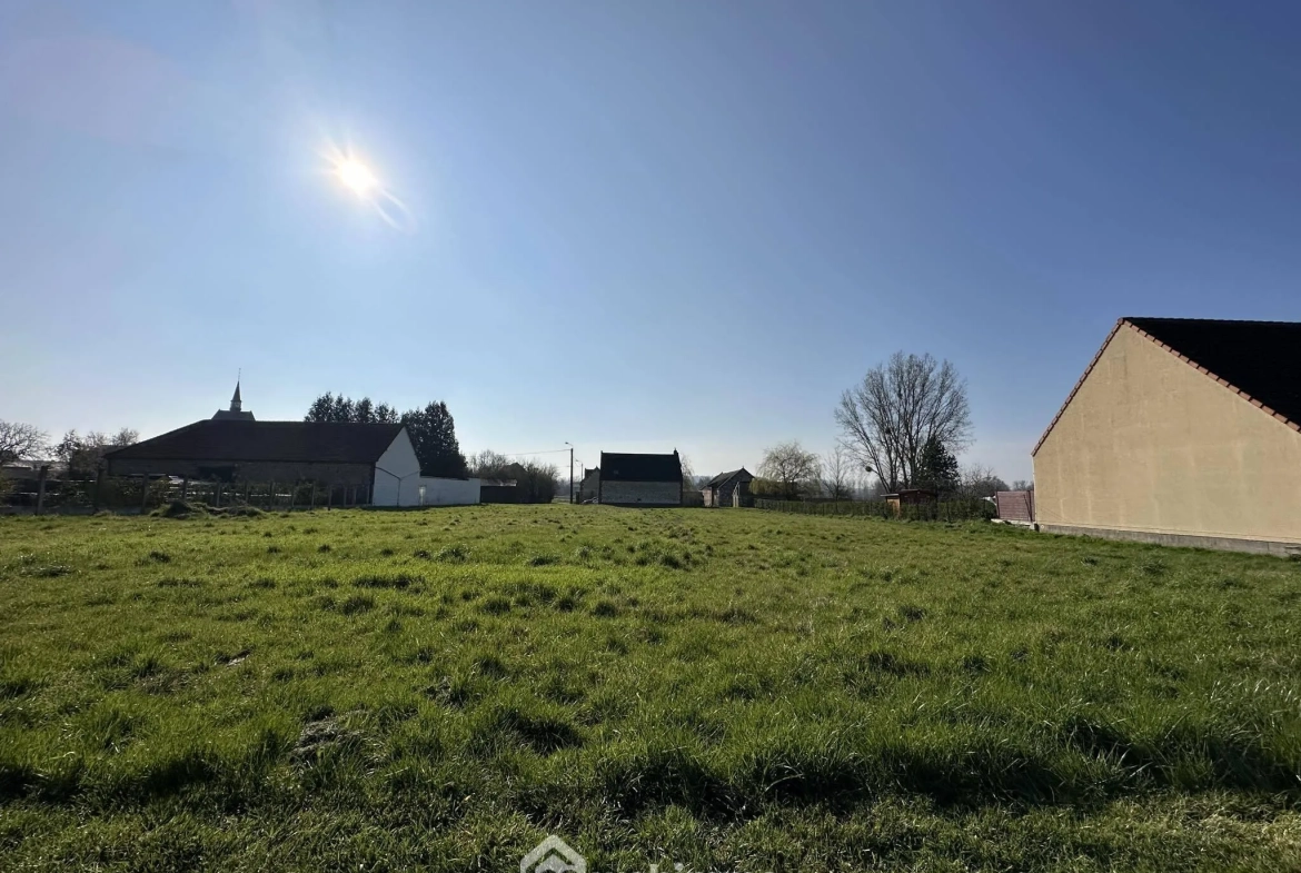 Terrain à bâtir de 1300 m² à Mortiers avec potentiel constructible 