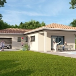 Villa moderne avec 3 chambres, garage et terrasse à Matour - Projet clé en main 2023