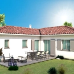 Maison neuve à Laluque avec 3 chambres, piscine potentielle et faible consommation énergétique