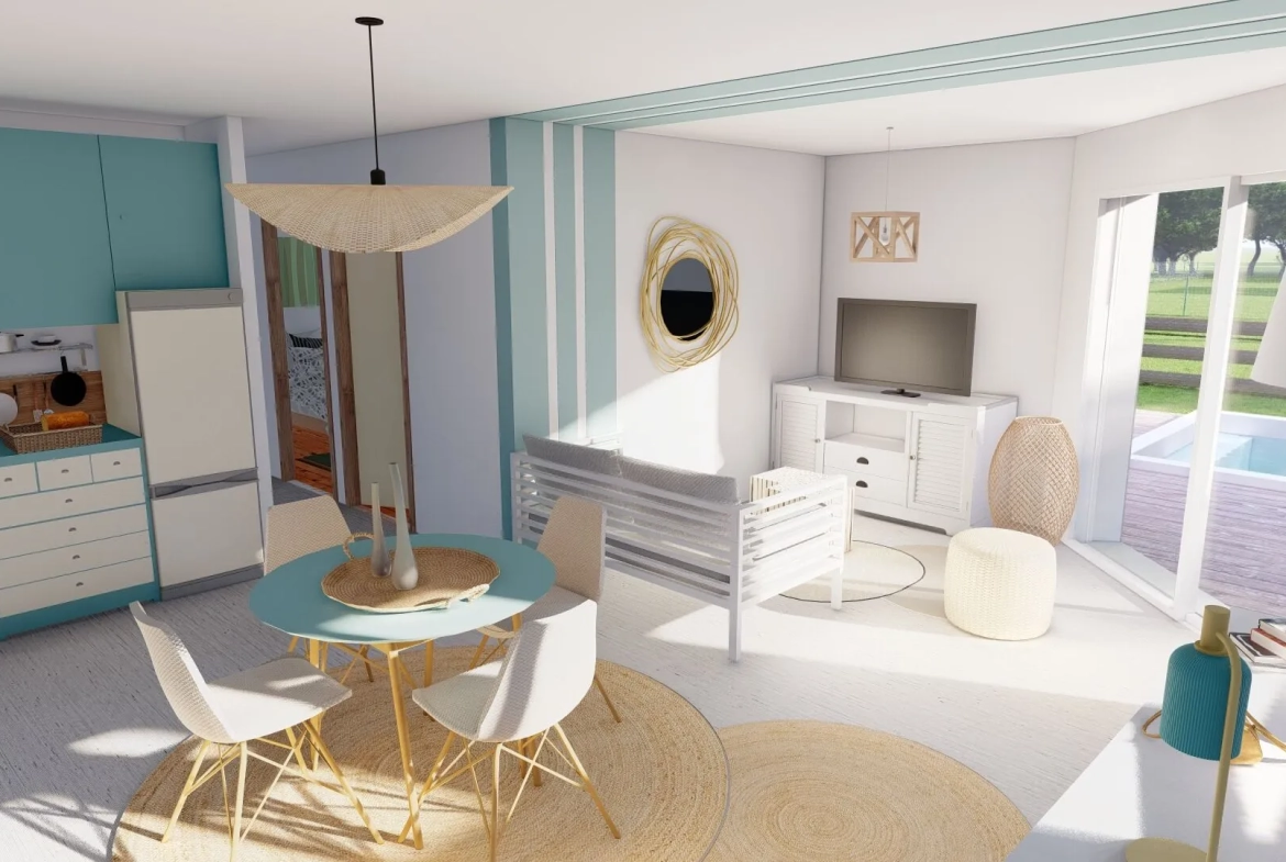 Maison neuve 3 pièces avec garage à Castets - Confort et personnalisation 