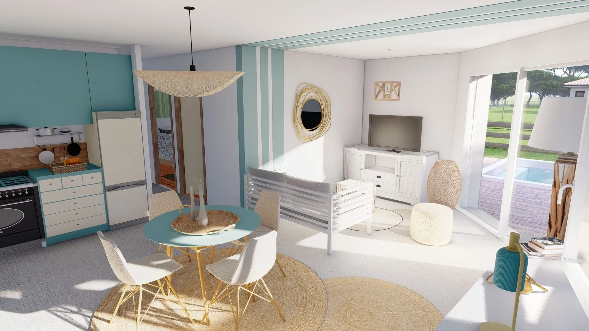 Maison neuve 3 pièces avec garage à Castets - Confort et personnalisation 