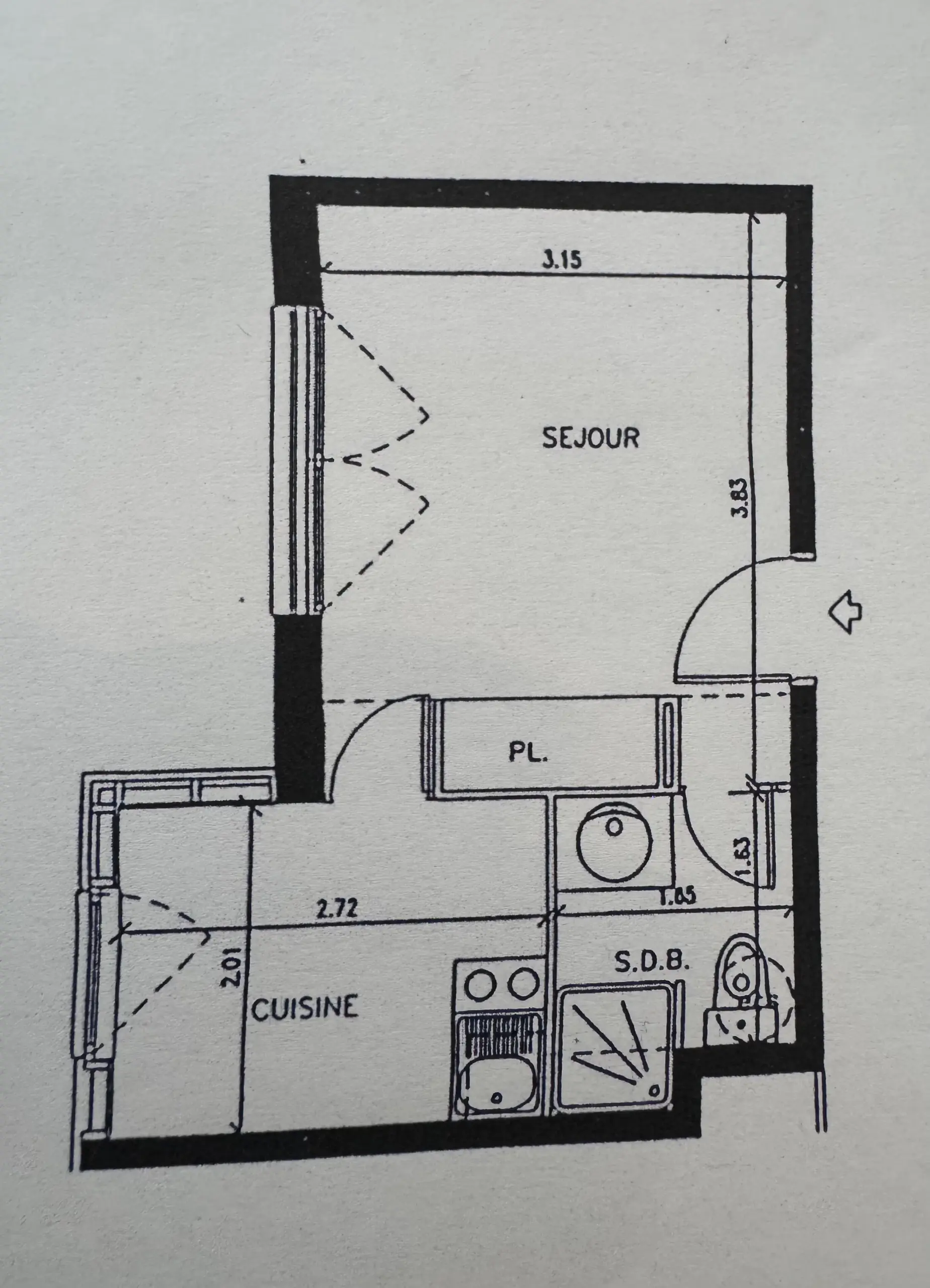 Studio à vendre à Bruz, investissement locatif performant proche campus Ker Lann 