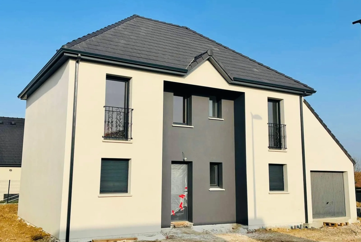 Maison neuve individuelle à Saint-Sauveur, 126 m² avec 4 chambres, éco-responsable 