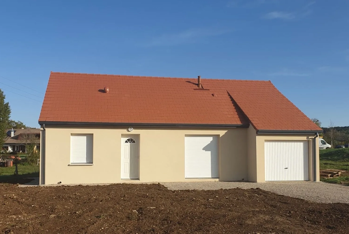 Maison neuve écologique de 80m² à Noailles avec possibilité de personnalisation 