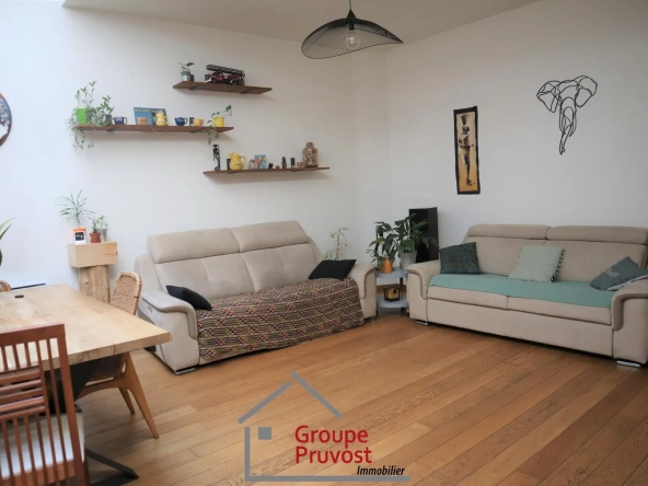 Grand Duplex de 60 m² dans le 7ème arrondissement de Lyon, proche métro