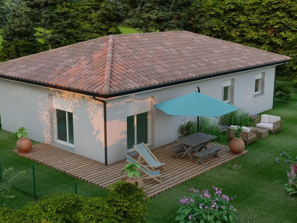 Maison 3 chambres à Gamarde-les-Bains - Construction personnalisée