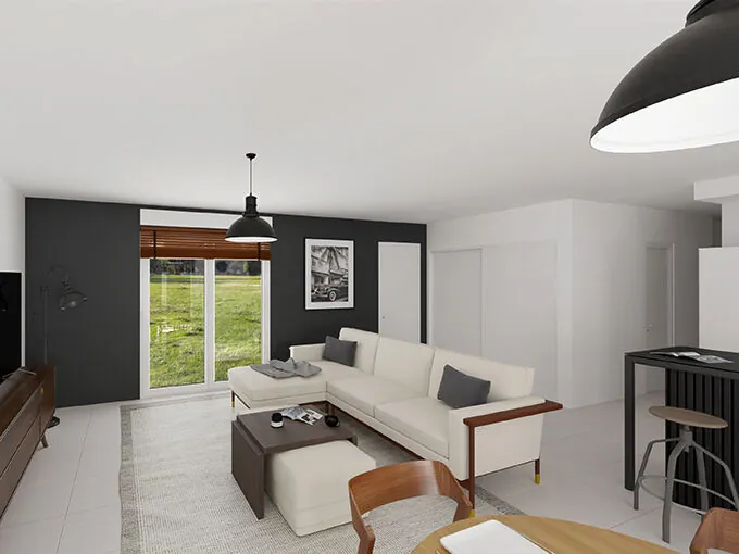 Maison neuve 4 chambres avec terrasse à Rilhac-Rancon à partir de 194 920 € 