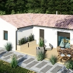 Maison neuve 4 chambres avec terrasse à Rilhac-Rancon à partir de 194 920 €