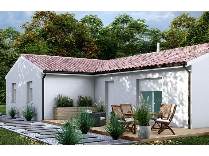 Maison neuve 4 chambres avec terrasse à Rilhac-Rancon à partir de 194 920 € 