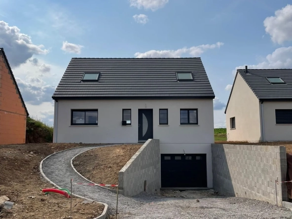 Maison neuve écologique à Hanvoile - 96 m² avec 3 chambres, prêt à construire