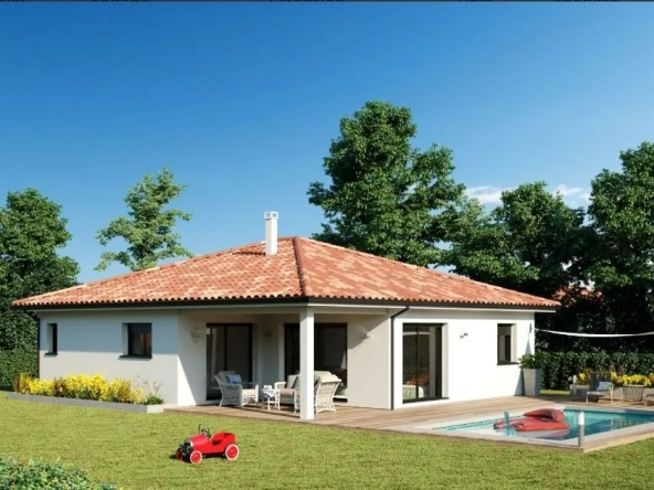 Terrain constructible et maison à Saint Perdon - Proche Mont de Marsan