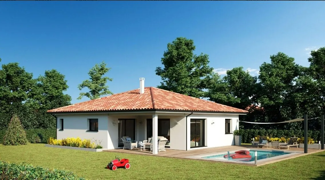 Terrain constructible et maison à Saint Perdon - Proche Mont de Marsan 