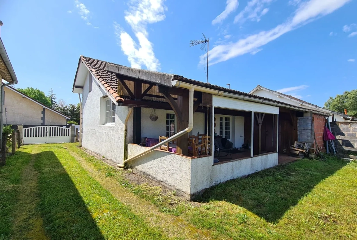 Belle maison de plain-pied avec jardin et terrasse à Morcenx 