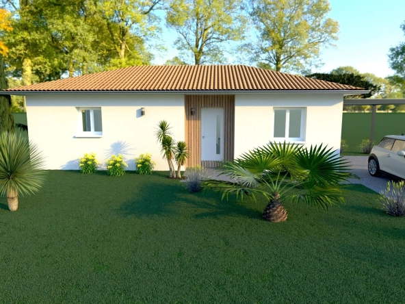 Maison neuve 3 chambres avec terrasse à Mées, proche Dax