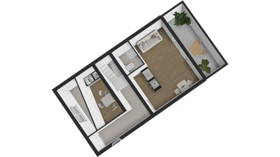 Immeuble de rapport à Poitiers avec 6 logements meublés – Centre-ville 