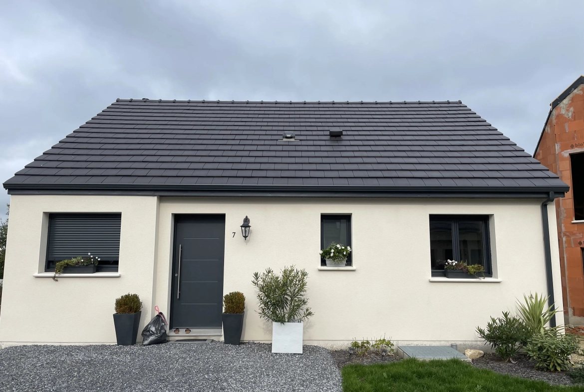 Maison écologique à Warloy-Baillon avec terrain de 1300 m² - Projet sur mesure 