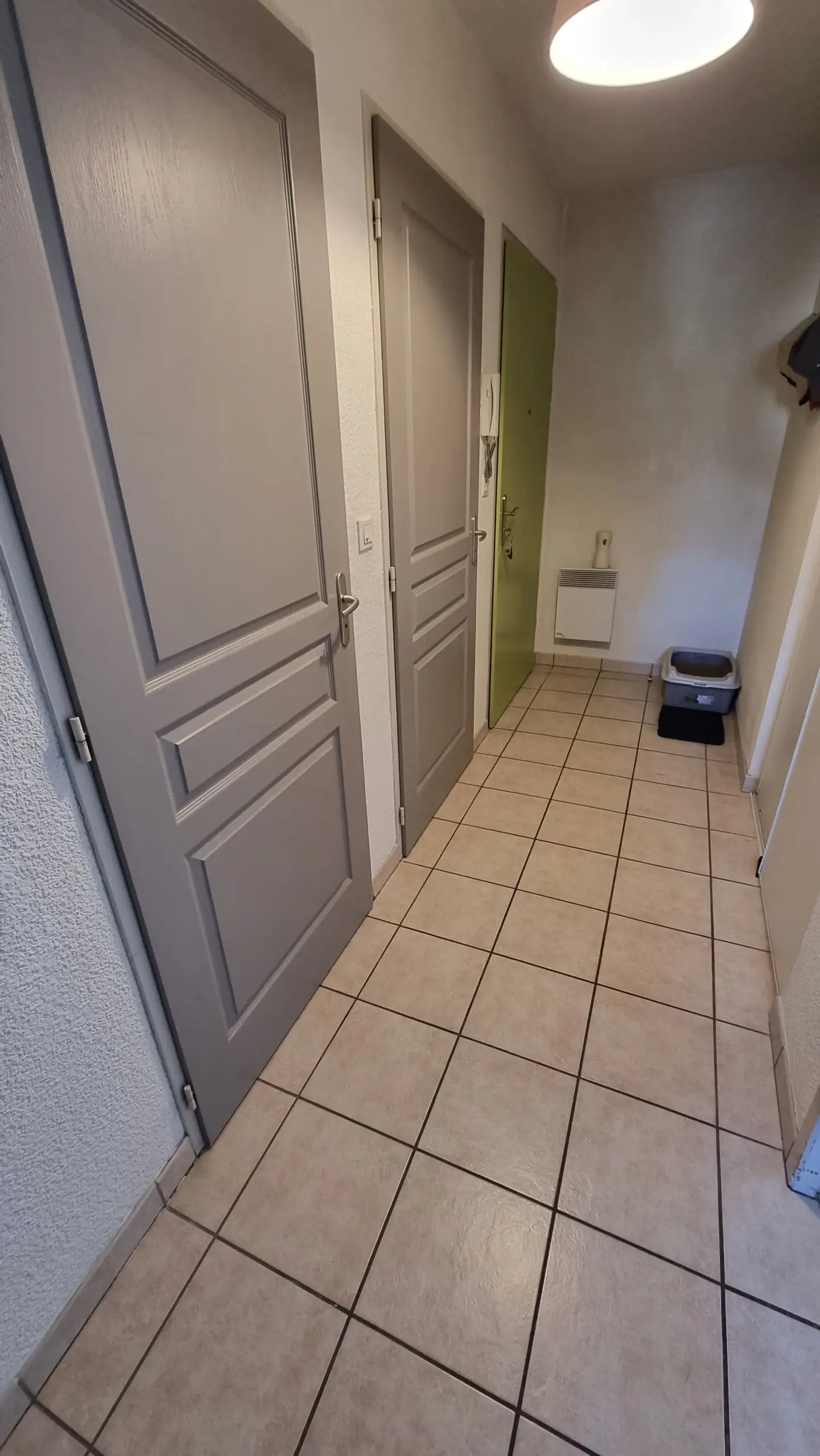 Vente d'un appartement T3 loué à Villerest avec parking et balcon 