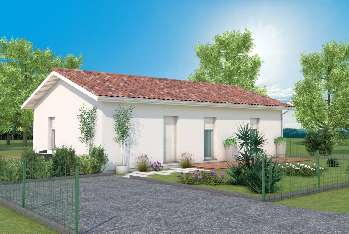Projet de construction de maison 3 chambres à Castets 