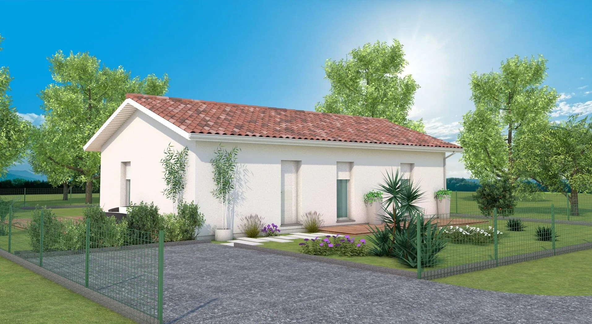 Projet de construction de maison 3 chambres à Castets 