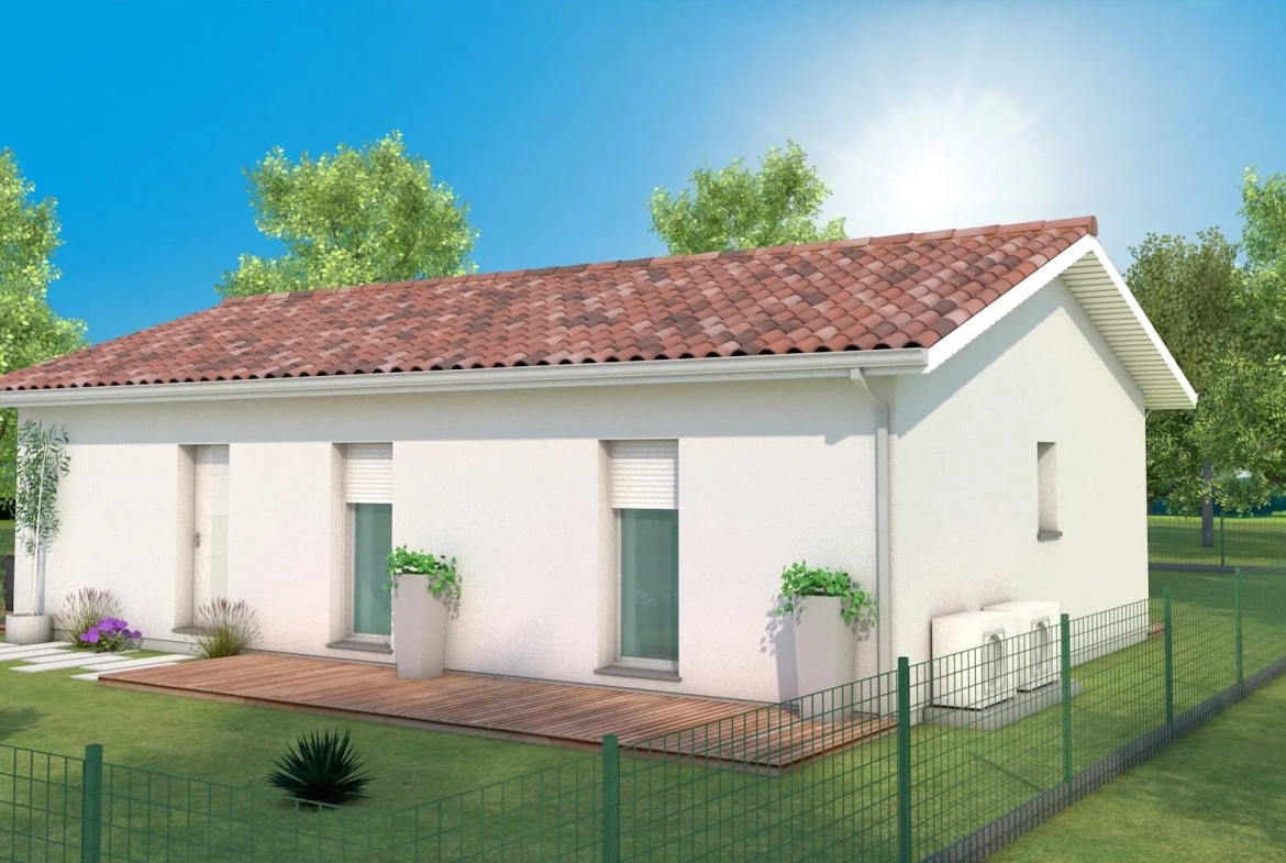 Projet de construction de maison 3 chambres à Castets 