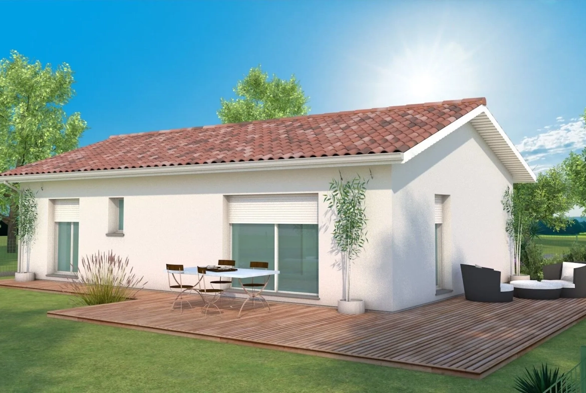 Projet de construction de maison 3 chambres à Castets 