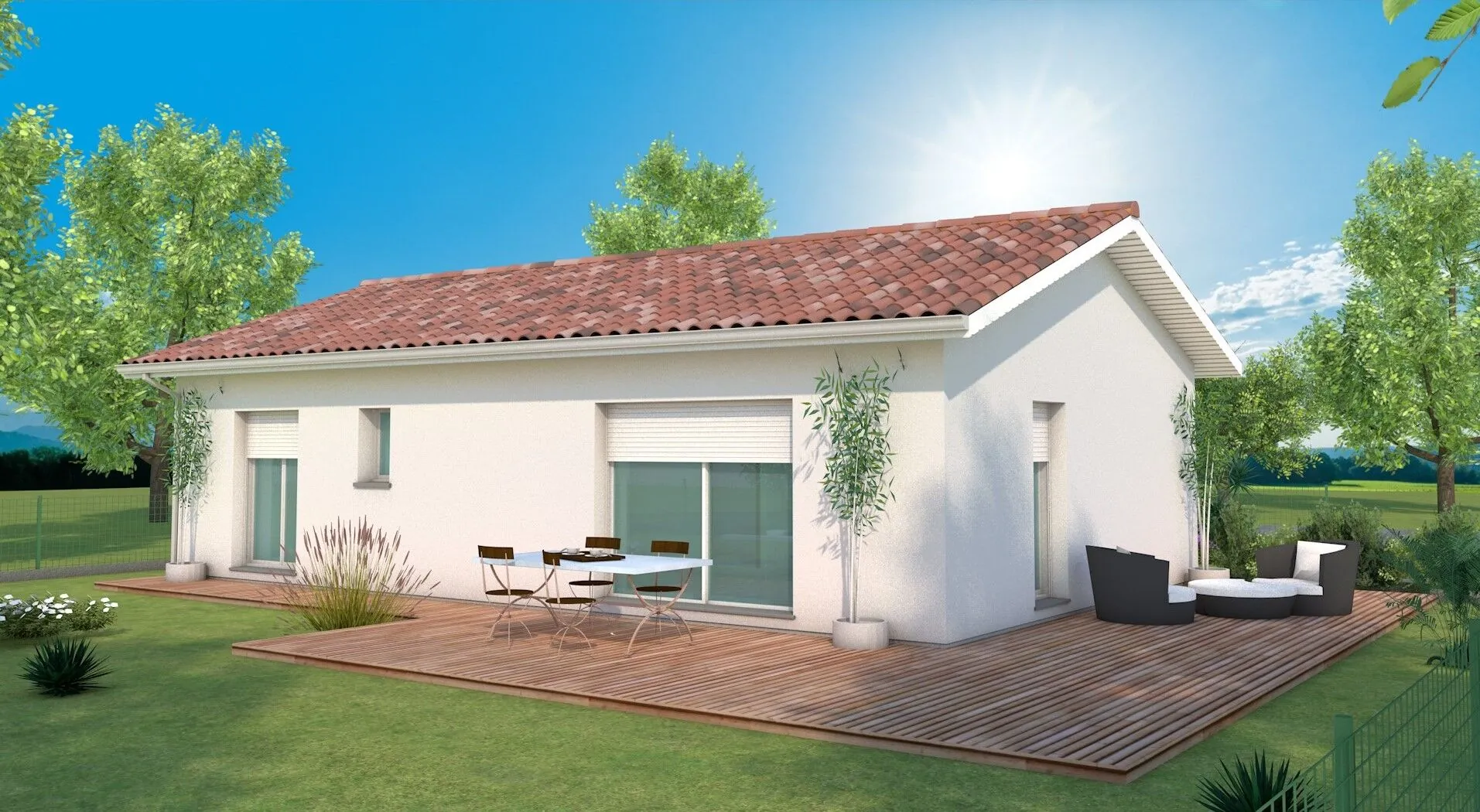 Projet de construction de maison 3 chambres à Castets 