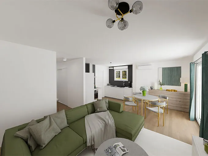 Projet de construction de maison 3 chambres à Castets 