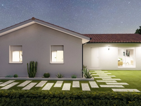 Maison neuve 4 chambres à Boisseuil - Plot de 950 m²