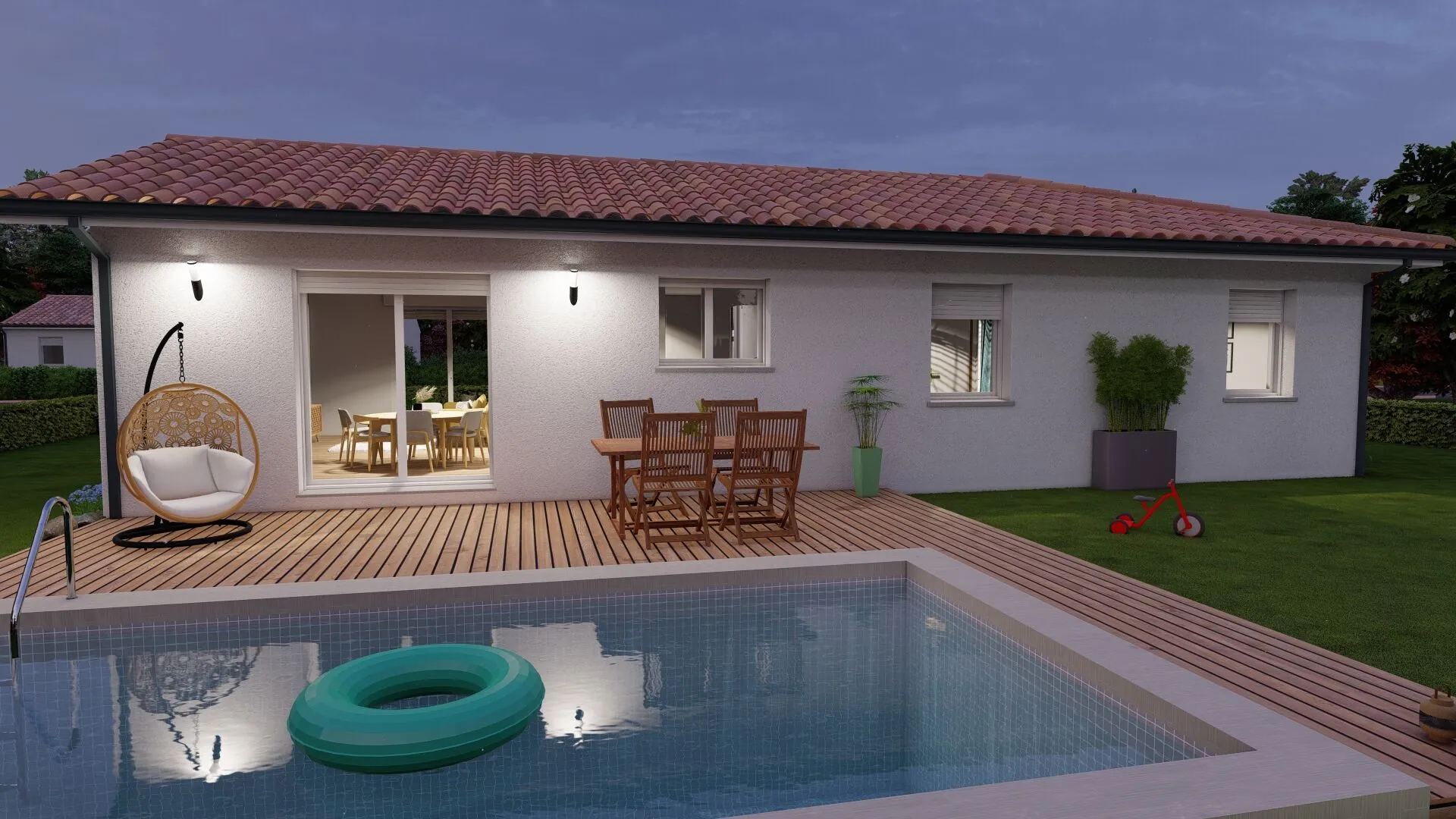 Maison neuve 4 chambres à Boisseuil - Plot de 950 m² 