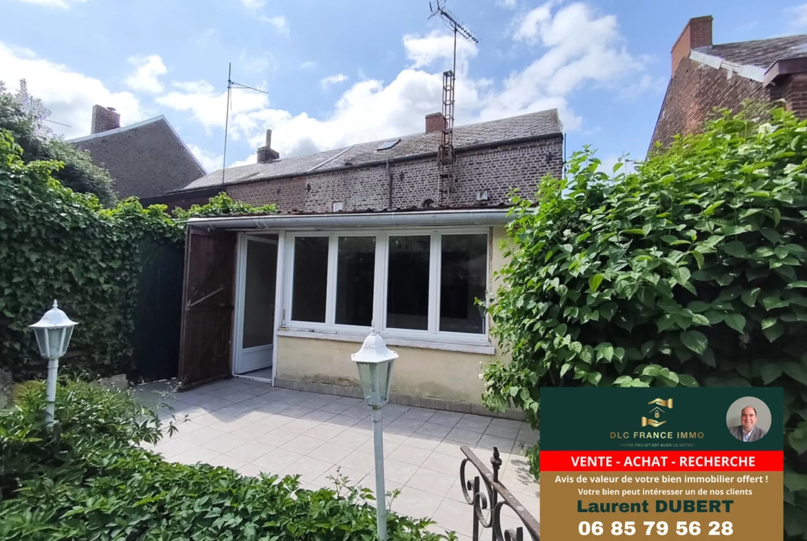Maison à vendre à Rousies avec jardin et garage - 3 chambres 