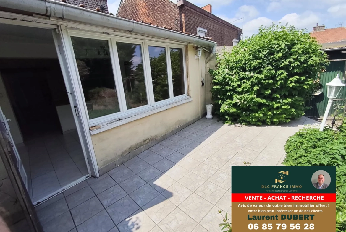Maison à vendre à Rousies avec jardin et garage - 3 chambres 