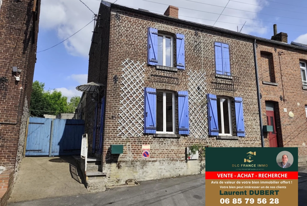 Maison à vendre à Rousies avec jardin et garage - 3 chambres 