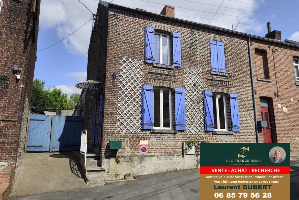 Maison à vendre à Rousies avec jardin et garage - 3 chambres 