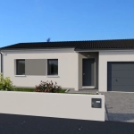 Maison de 62 m² avec 2 chambres, garage et luminosité optimale à Scorbe-Clairvaux