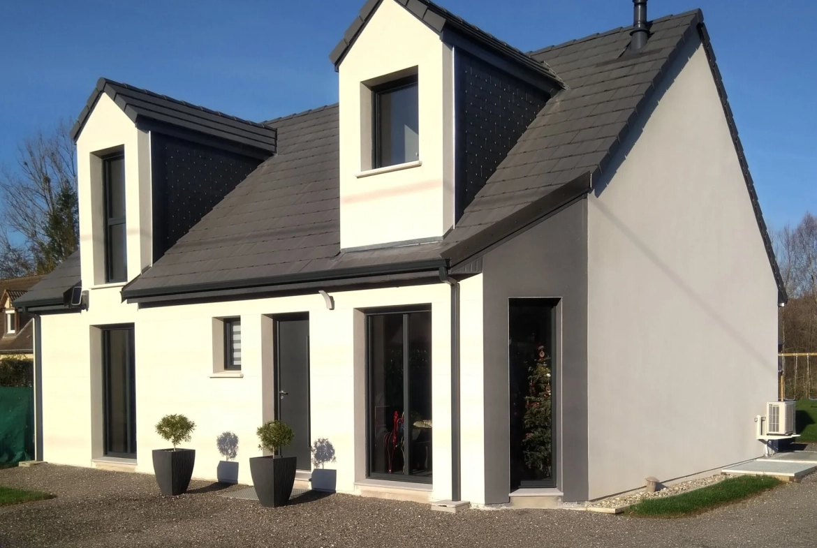 Maison neuve à construire à Méaulte avec 4 chambres et garage - Idéal pour devenir propriétaire 