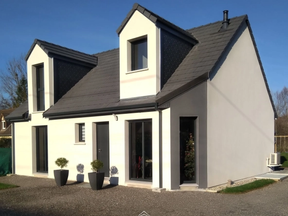 Maison neuve à construire à Méaulte avec 4 chambres et garage - Idéal pour devenir propriétaire
