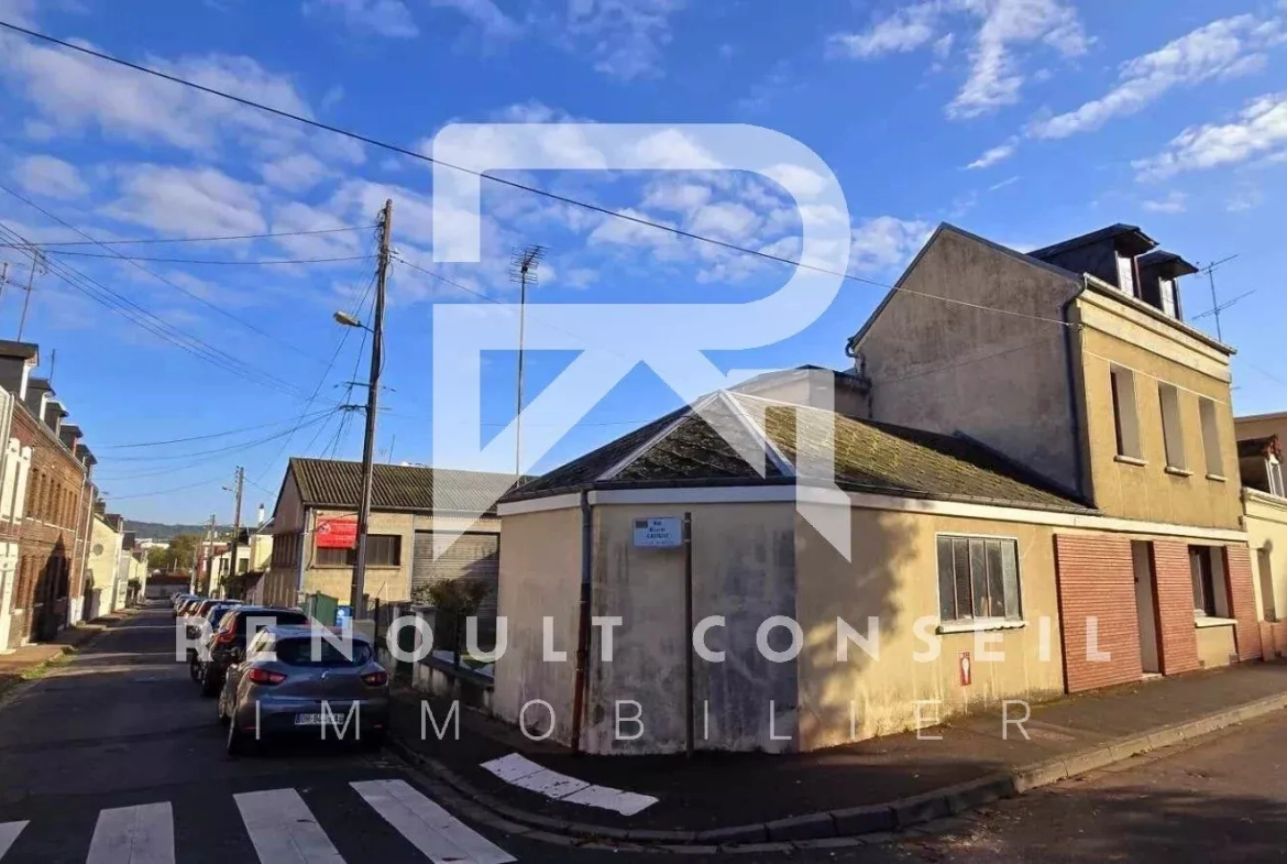Maison de 114 m² au Petit Quevilly avec potentiel de rénovation et investissement 