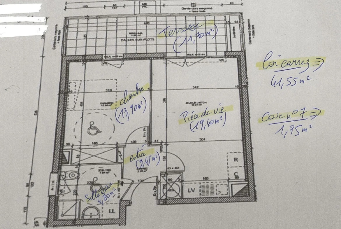 Charmant T2 de 42 m² à Bayonne Belharra avec parking et cave 