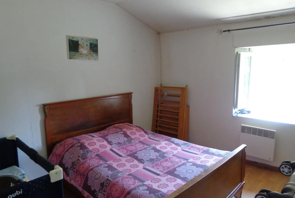 Maison en pierre avec terrain plat à vendre à Saint Nizier d'Azergues 