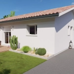 Maison neuve 86 m² avec 3 chambres à Saint-Astier – Modèle STOCKHOLM