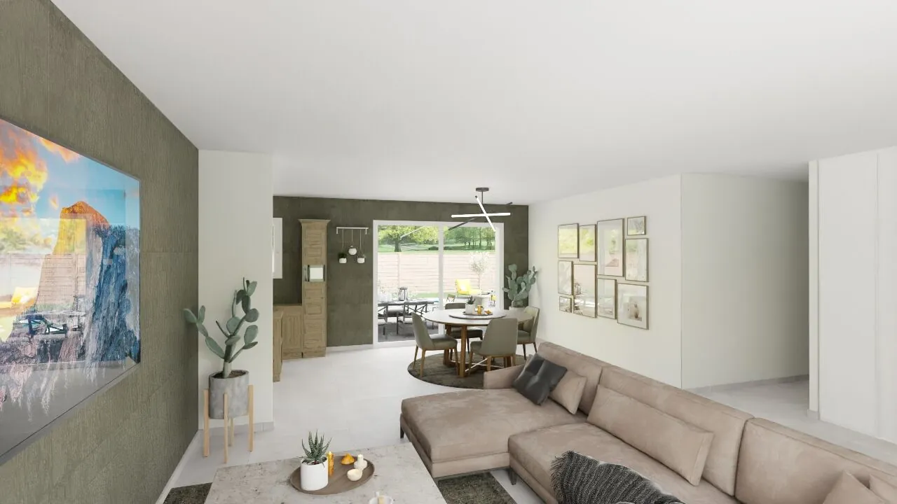 Maison neuve Sicile de 93 m² à Thuré - 3 chambres, garage, haute performance énergétique 