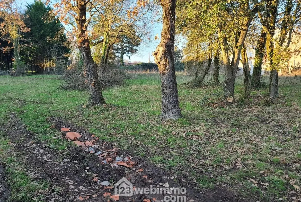 Terrain à bâtir de 546 m² à Talmont-Saint-Hilaire, proche plage et commerces 