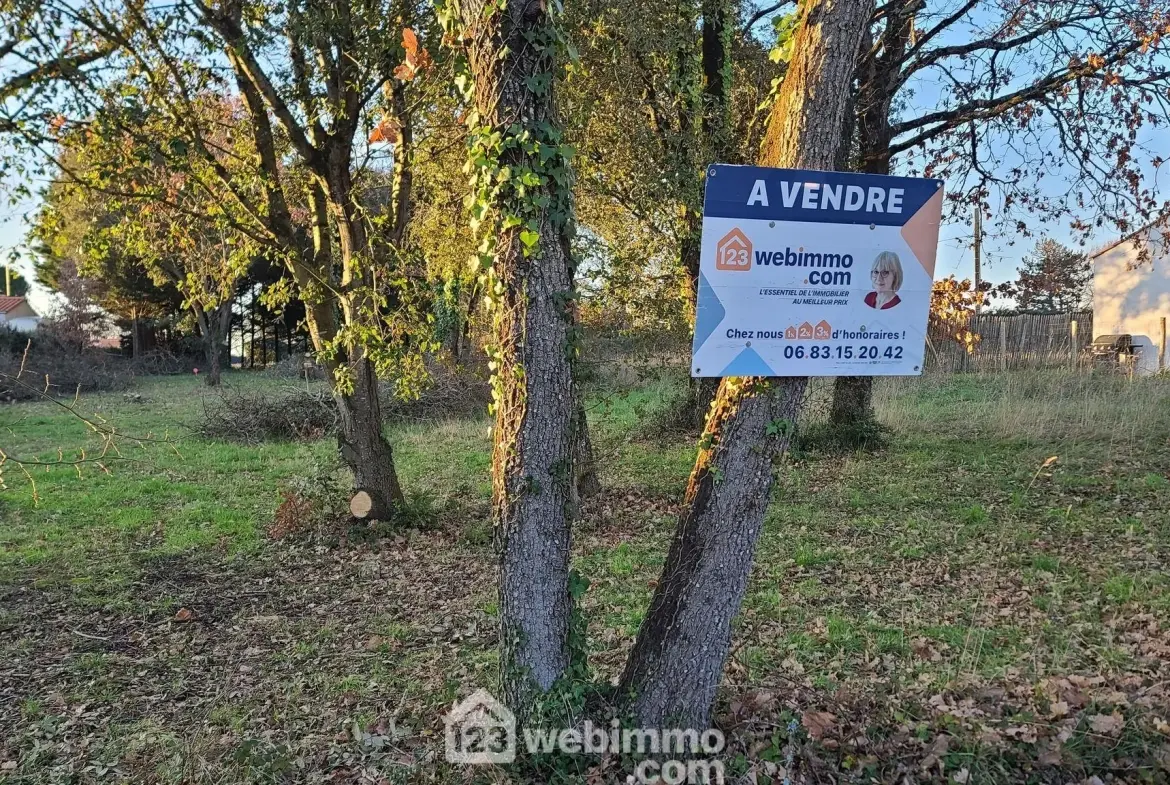 Terrain à bâtir de 546 m² à Talmont-Saint-Hilaire, proche plage et commerces 